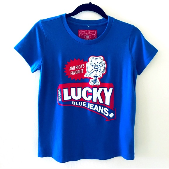Lucky Brand Tops - NWOT Retro Lucky Brand Tee Shirt size S